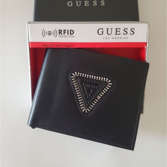 🤩New authentic guess real leather men's wallet - Picture 2 of 6